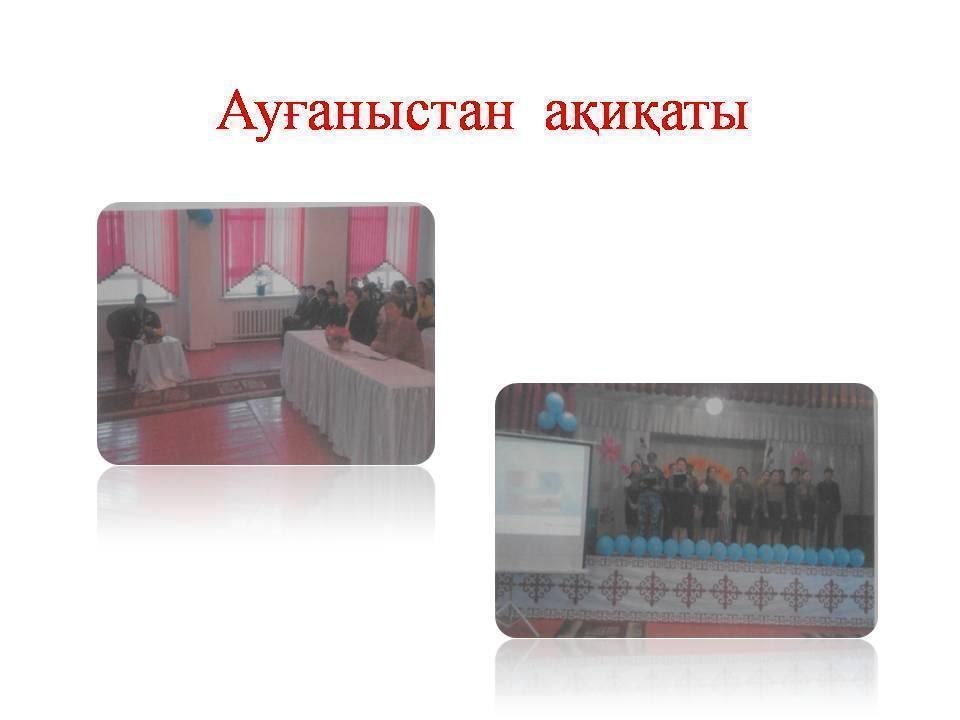 Ауғаныстан  ақиқаты