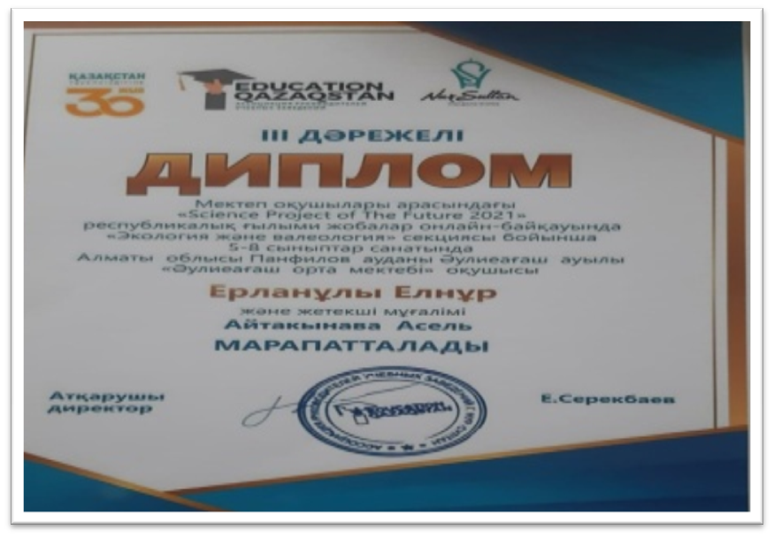 Айтакынова Асель Наурызбайқызы