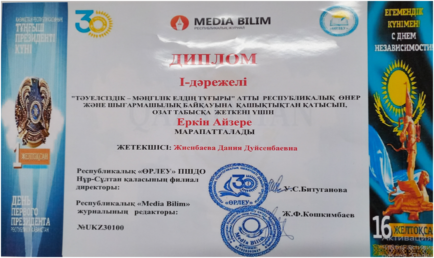 Жионбаева Дания